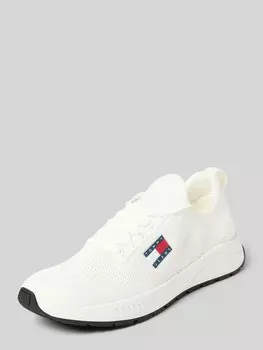 Низкие вязаные кеды Tommy Jeans, белый