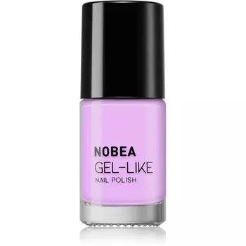 NOBEA Гель-лак для ногтей Day-to-Day — #N69 Sweet Violet, 6 мл