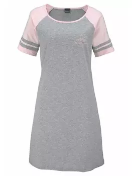 Ночная рубашка ARIZONA, цвет grau-rosa