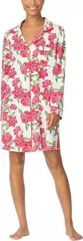Ночная рубашка Bedhead PJs Long Sleeve Sleepshirt, цвет Send Her Flowers