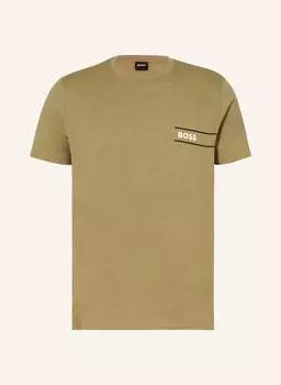Ночная рубашка BOSS Schlafshirt, зеленый