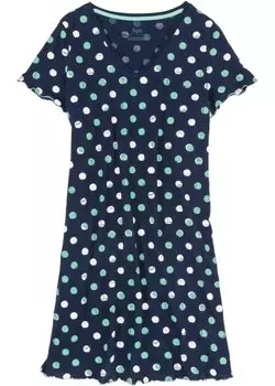 Ночная рубашка Bpc Bonprix Collection, синий