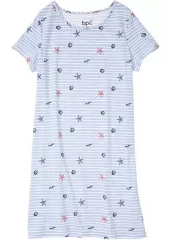 Ночная рубашка Bpc Bonprix Collection, синий