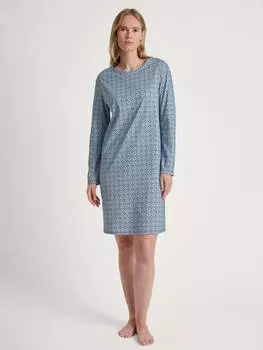 Ночная рубашка Calida, цвет blue cotton