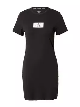 Ночная рубашка Calvin Klein, черный