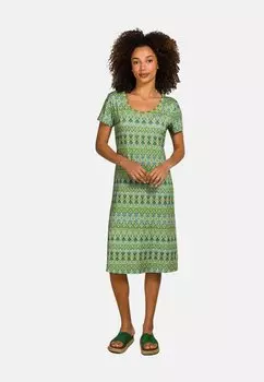 Ночная рубашка DANIELA SHORT SLEEVE ASHANTI Pip Studio, темно-зеленый