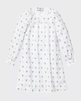 Ночная рубашка Delphine для девочек, размер 6M-14 Petite Plume, цвет White