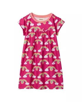 Ночная рубашка Hatley Rainbow Arch, коричневый