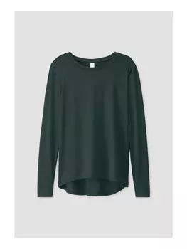 Ночная рубашка Hessnatur Langarm Schlafshirt Regular PURE FLOW aus TENCEL Modal, цвет waldgrn