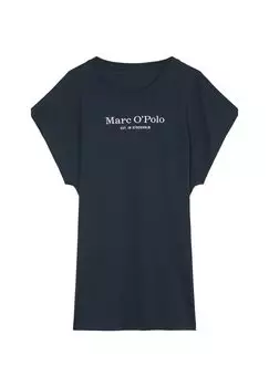 Ночная рубашка Mix & Match, хлопок Marc O'Polo, синий