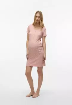 Ночная рубашка MLMIRA STAR NIGHT GOWN MAMALICIOUS, розовый
