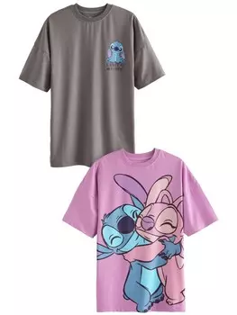 Ночная рубашка Next, цвет Grey/Purple