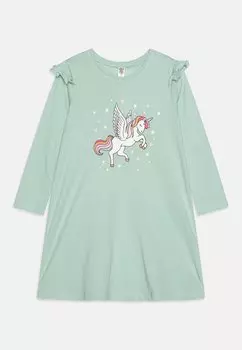 Ночная рубашка NIGHTGOWN UNICORN Lindex, бирюзовый