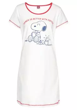 Ночная рубашка PEANUTS, белый