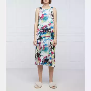 Ночная рубашка прямого кроя Dkny, белый