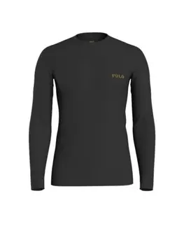 Ночная рубашка Ralph Lauren Pyjamashirt, черный