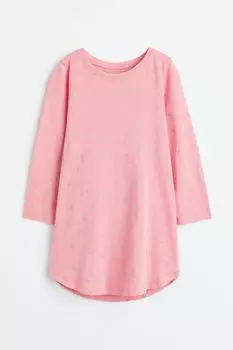 Ночная рубашка с длинными рукавами и принтом H&amp;M