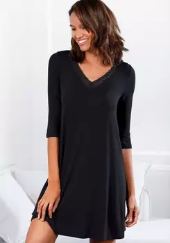 Ночная рубашка s.Oliver Nightgown, черный