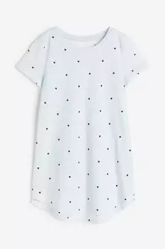 Ночная рубашка с принтом H&M, синий