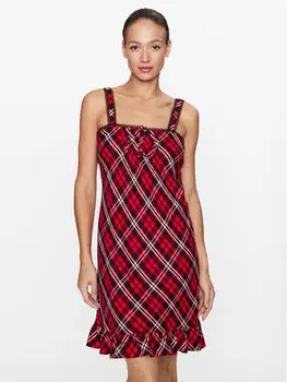 Ночная рубашка стандартного кроя Lauren Ralph Lauren, красный