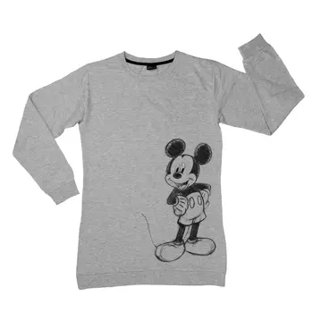 Ночная рубашка United Labels Disney Mickey Mouse langrmlig, серый
