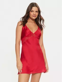 Ночная рубашка узкого кроя Hunkemller, красный