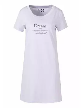 Ночная рубашка VIVANCE DREAMS, цвет helllila
