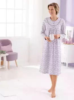 Ночная рубашка " Wschepur" "Ночная рубашка", цвет Flieder-Bedruckt