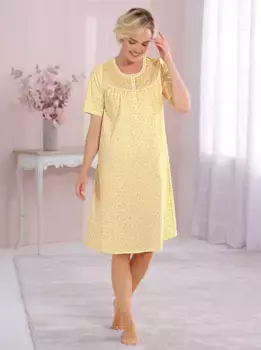 Ночная рубашка " Wschepur" "Ночная рубашка", цвет Vanille-Bedruckt