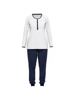 Ночное белье Gtzburg, цвет wei/navy gepunktet