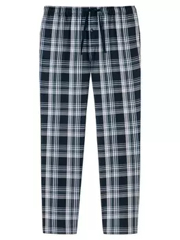 Ночное белье Schiesser, цвет navy kariert