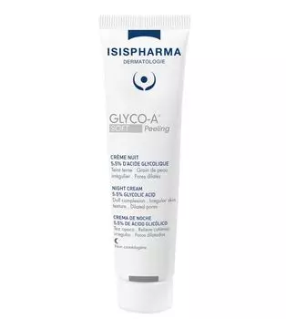 Ночной крем для лица Isispharma Glyco A 5,5%, 30 мл