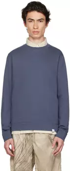 NORSE PROJECTS Синяя толстовка Vagn