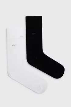 Носки , 2 пары Calvin Klein, белый