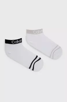 Носки 2 пары Calvin Klein, белый