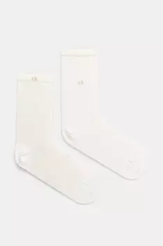 Носки 2 пары Calvin Klein, белый