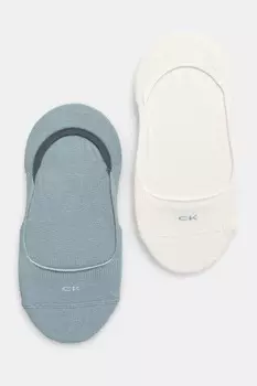 Носки 2 пары Calvin Klein, бирюзовый