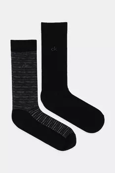 Носки 2 пары Calvin Klein, черный