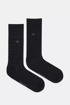 Носки 2 пары Calvin Klein, черный