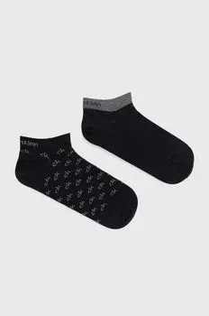Носки (2 пары) Calvin Klein, черный