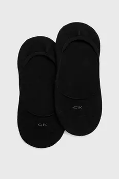 Носки 2 пары Calvin Klein, черный