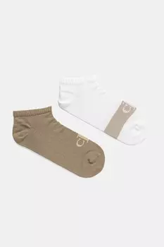 Носки 2 пары Calvin Klein Jeans, бежевый