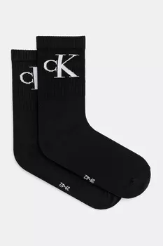 Носки 2 пары Calvin Klein Jeans, черный
