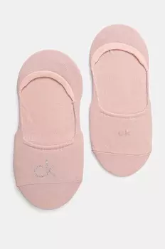 Носки 2 пары Calvin Klein, розовый