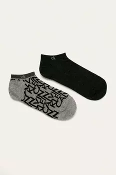 Носки (2 пары) Calvin Klein, серый