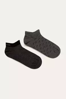Носки (2 пары) Calvin Klein, серый