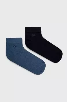 Носки (2 пары) Calvin Klein, синий