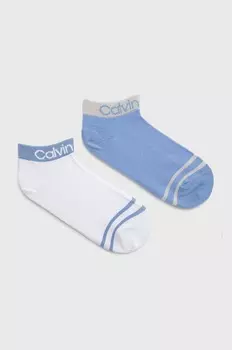 Носки 2 пары Calvin Klein, синий