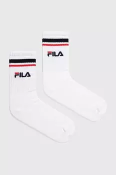 Носки , 2 пары Fila, белый