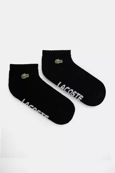 Носки 2 пары Lacoste, черный